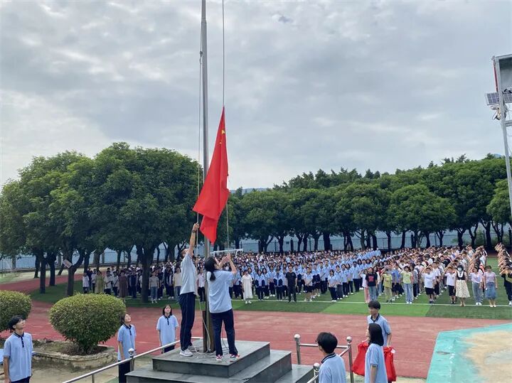 逐梦启征程砥砺向未来福清东张中学举行2023年秋季学期开学典礼