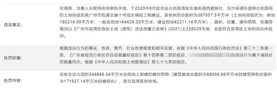 24万平物业被没收！事关10号线广钢车辆段