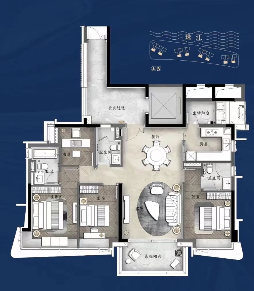 10万+同上新！南天名苑和星河湾“掰手腕”，你选谁？