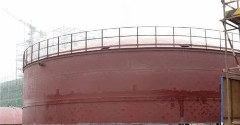 现场3000方除盐水箱施工-江苏晓凯环境工程有限公司