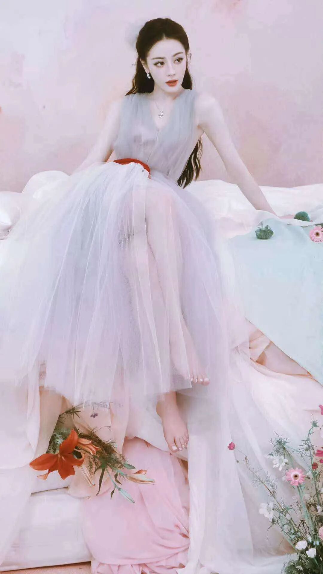迪丽热巴绝美恋夏风