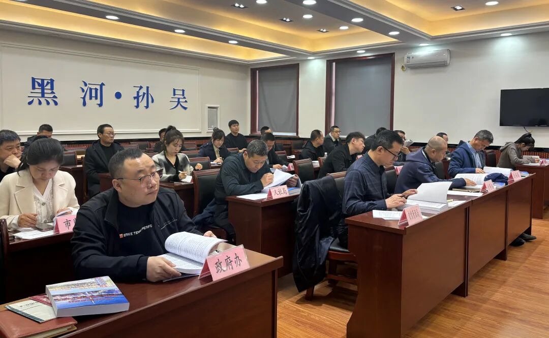 黑河自贸区孙吴协同发展先导区领导小组第一次会议召开