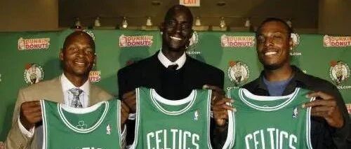 ​08年绿军三巨头年薪：雷阿伦1600万垫底，皮尔斯和狼王呢？