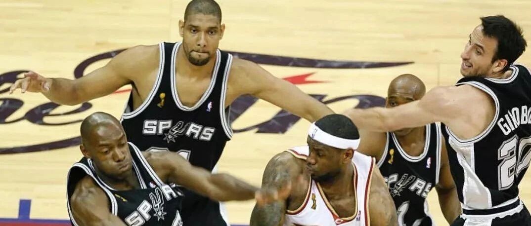 07年总决赛骑士被马刺横扫，詹姆斯场均22分，GDP组合呢？