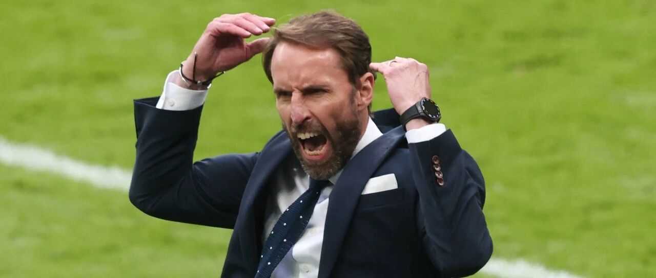 从球员到教练，索斯盖特为那声怒吼等了25年