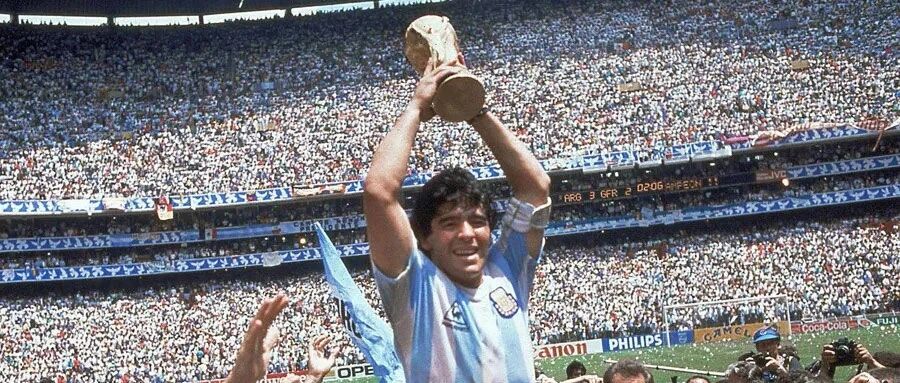 1986年，神魔一体的马拉多纳