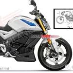 宝马电动 G310R 来了，最大马力或为42匹