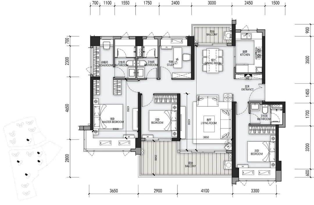 长岭居全新盘，高新仕林苑100-213㎡！