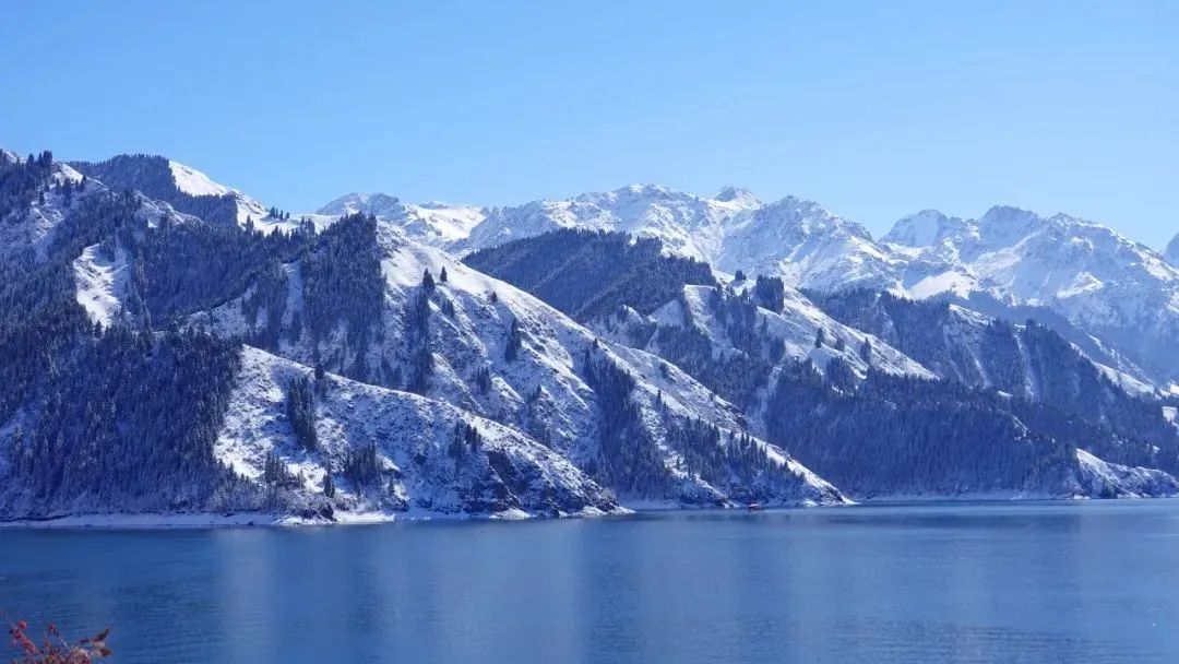 新疆昌吉雪景图片图片