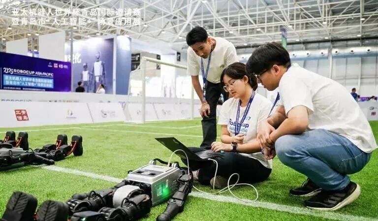 2025亚太机器人世界杯青岛国际邀请赛在青举行