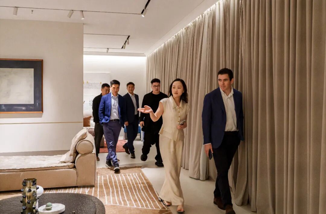 匠心相融·携手致远|热烈欢迎丝涟高层莅临博领家居交流指导
