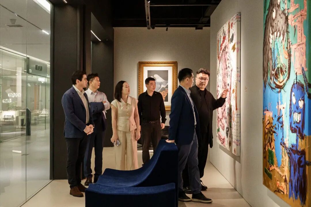 匠心相融·携手致远|热烈欢迎丝涟高层莅临博领家居交流指导