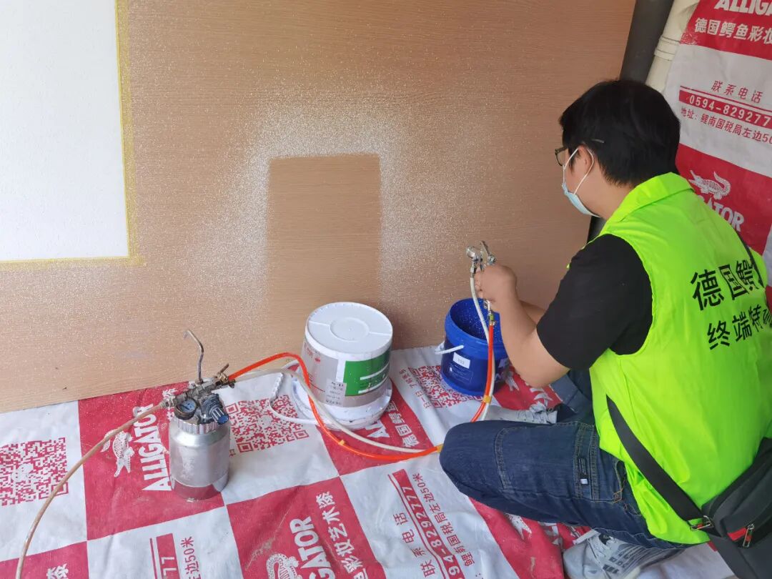 魏总选择在仙游高端核心建材圈新开一家鳄鱼漆门店,该门店与常规艺术