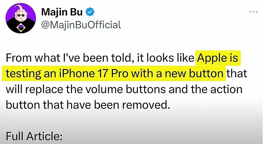 iPhone17ProMax新按键有点狠，果粉都炸了！