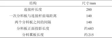 南京金順重工對雙動刀環式刨片機分料裝置結構設計與仿真分析