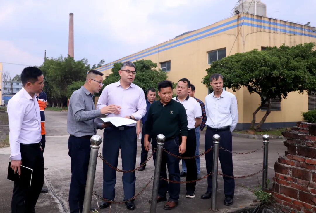 四下基层融安县委书记县长于福坚到企业调研