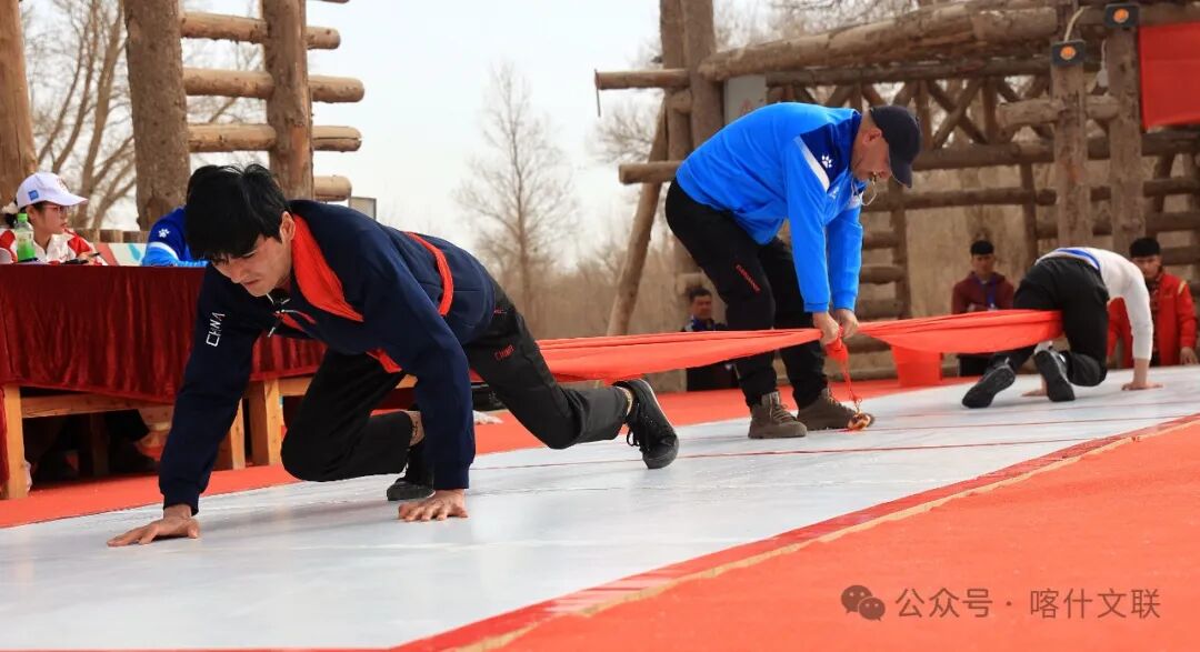 2024年喀什地区少数民族传统体育运动会押加比赛.周成恩 摄