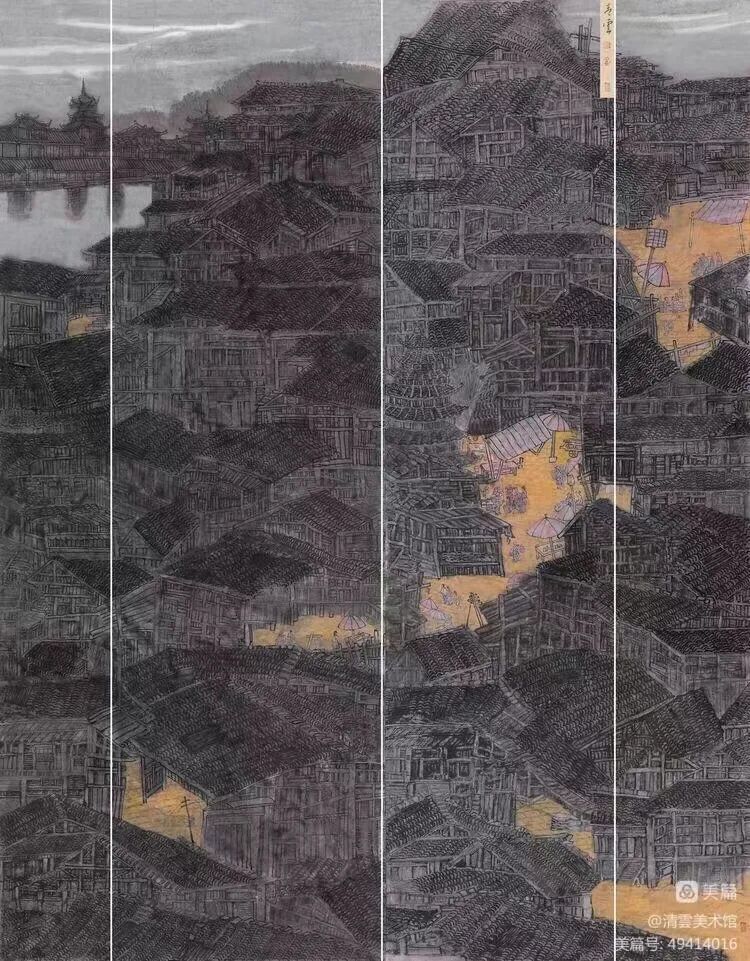 文/朱零朱零山水作品一山水画发端于六朝,历史悠久,在中国美术发展