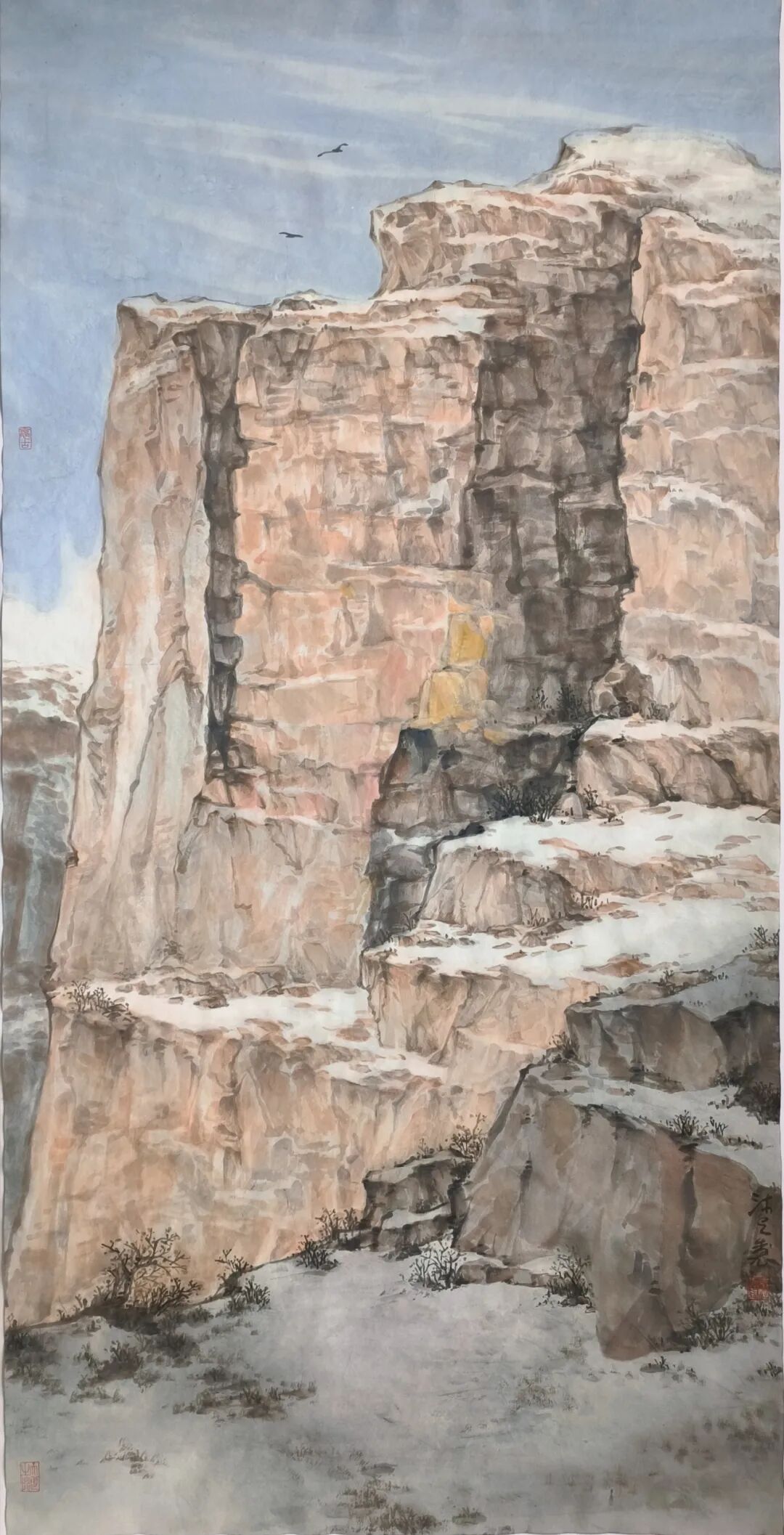 文/朱零朱零山水作品一山水画发端于六朝,历史悠久,在中国美术发展