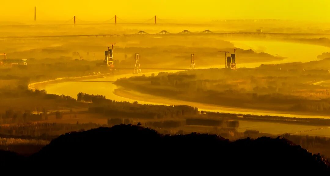 济南起步区天堑变通途桥见黄河新城美好未来