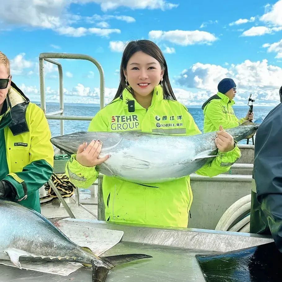 上海鑫江洋与澳大利亚斯特尔集团签署长年合同,并携澳洲蓝鳍金枪鱼亮相上海渔博会(图2)