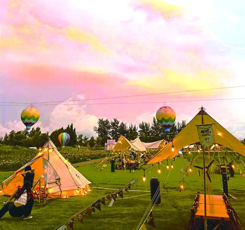 旅游景点推荐:推荐河北石家庄六大露营地 带你感受春日美好