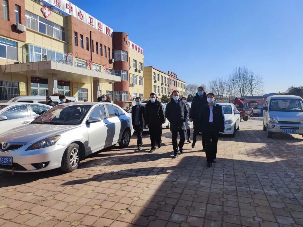 莒南县武传亮黄志忠到石莲子镇督导