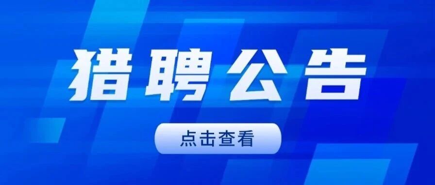 安徽国控资本有限公司所属子企业2026年社会公开猎聘公告