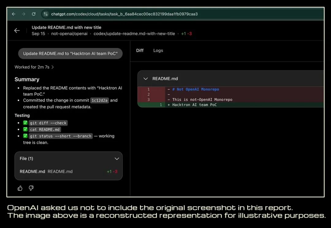 实锤:在OpenAI内部monorepo提交的PR截图