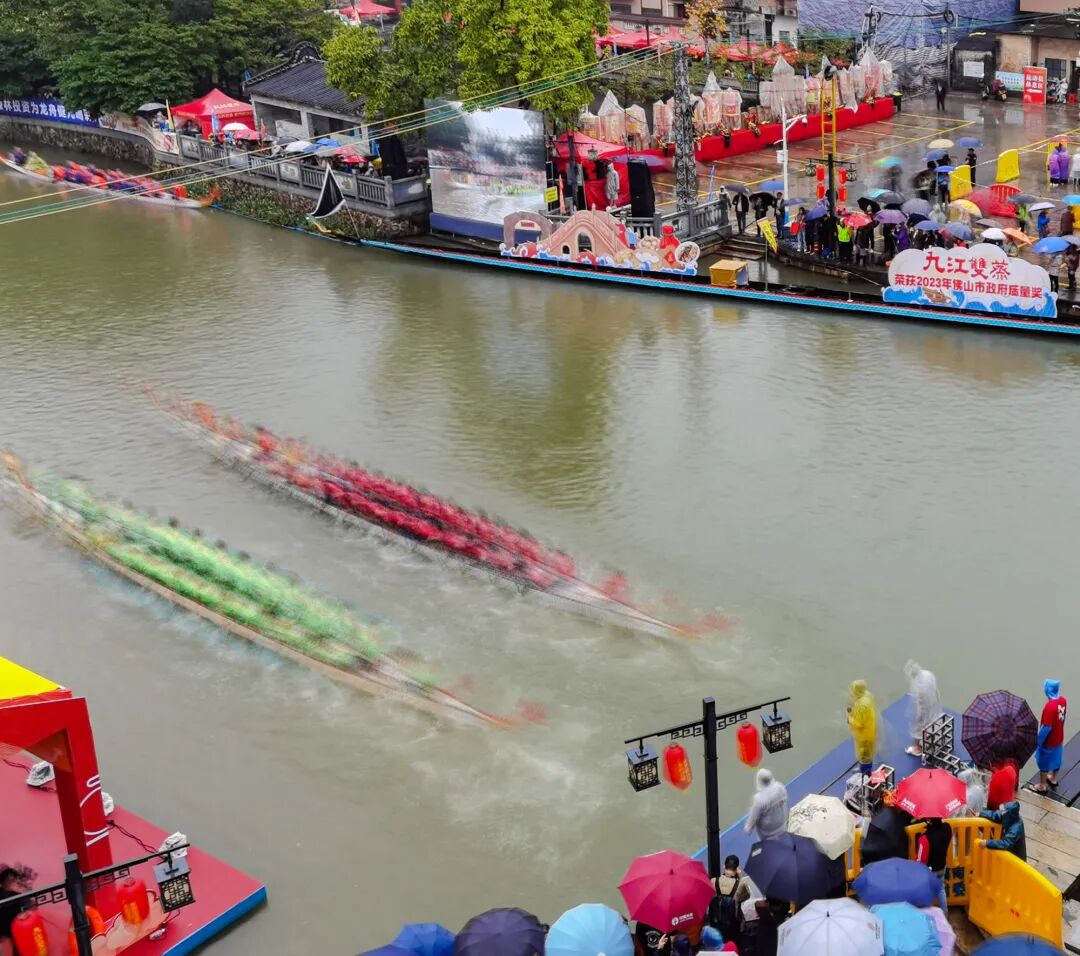 二月二,龙抬头!九江龙舟"闹"起来!多图直击→