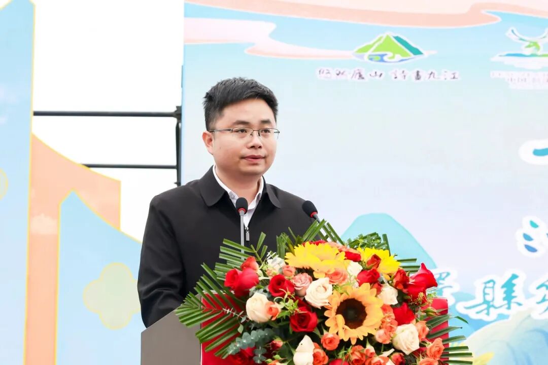 6868▲彭泽县委副书记,县长任佳佳致欢迎辞在启动仪式上,主办方还