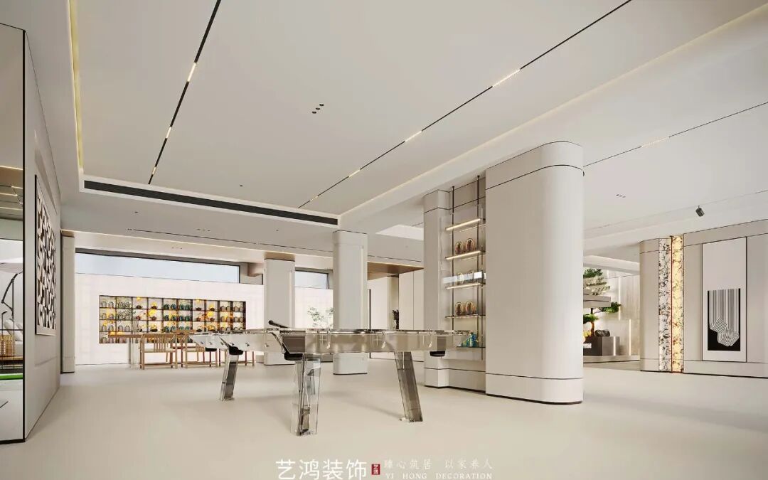 “山有小口，仿佛若有光”丨珠江边2000㎡极简别墅(图28)
