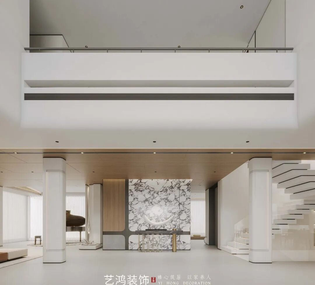 “山有小口，仿佛若有光”丨珠江边2000㎡极简别墅(图4)