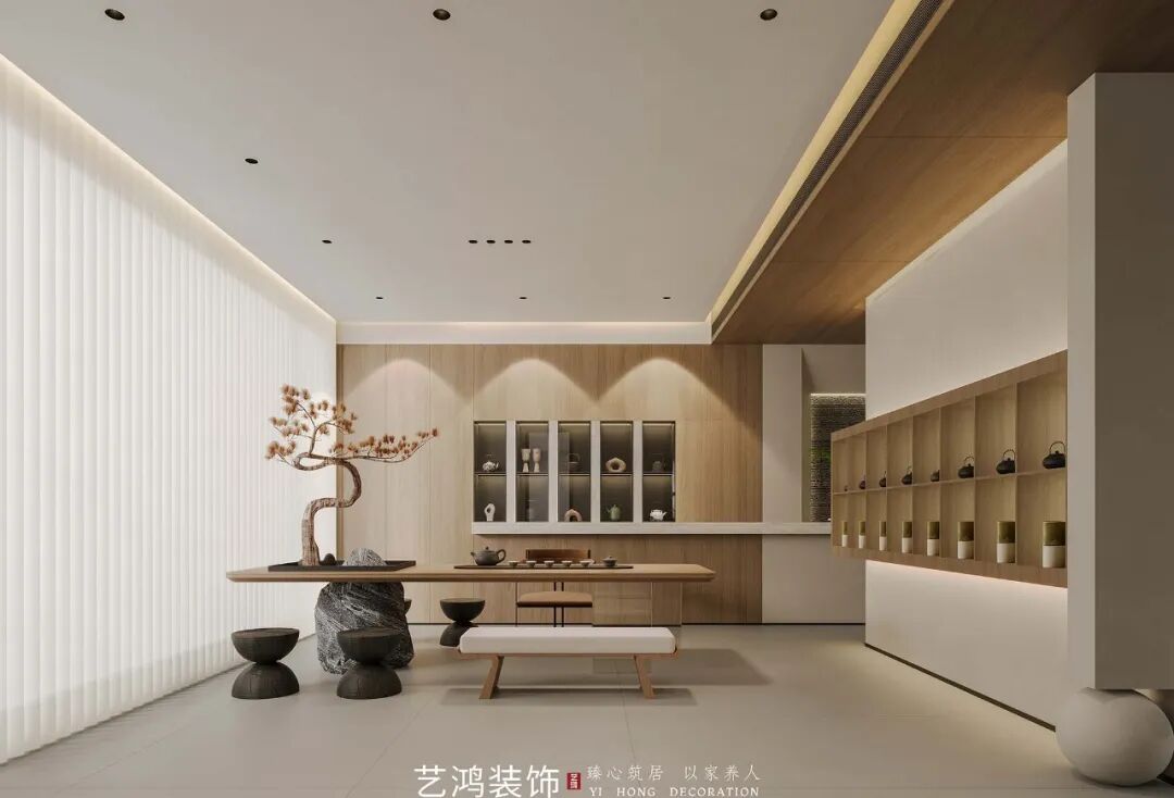 “山有小口，仿佛若有光”丨珠江边2000㎡极简别墅(图9)