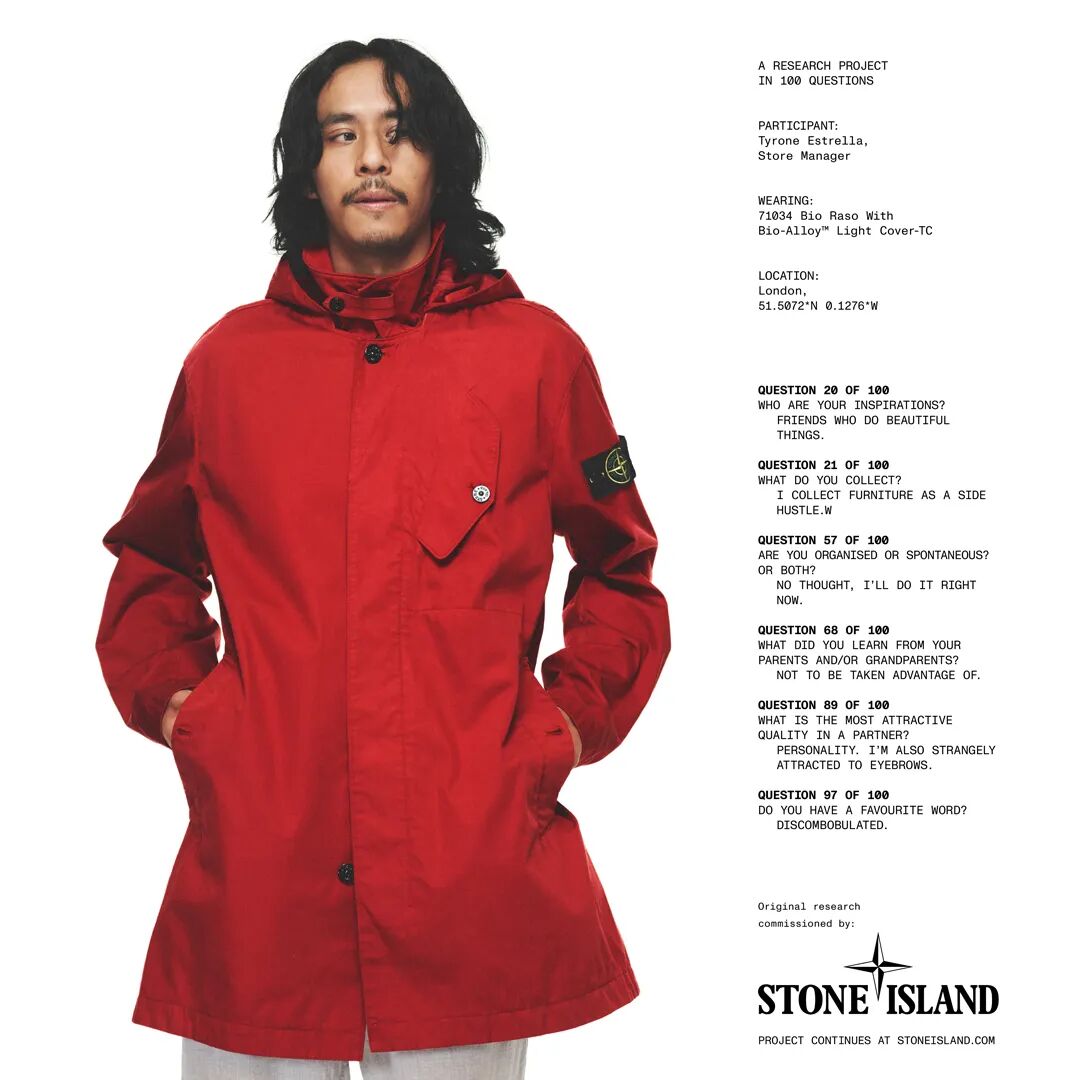 stone island 发布 2024 春夏系列广告片jerry lorenzo 酝酿了大半年
