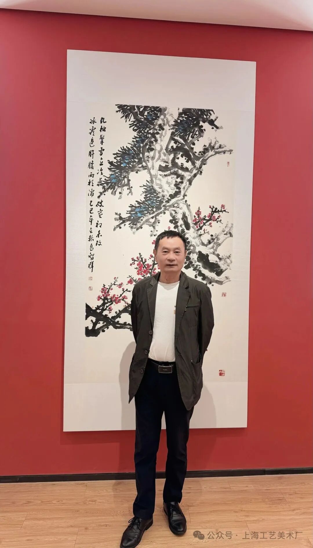 半生稽古，半生花开——《花自在—高智群画展》感言