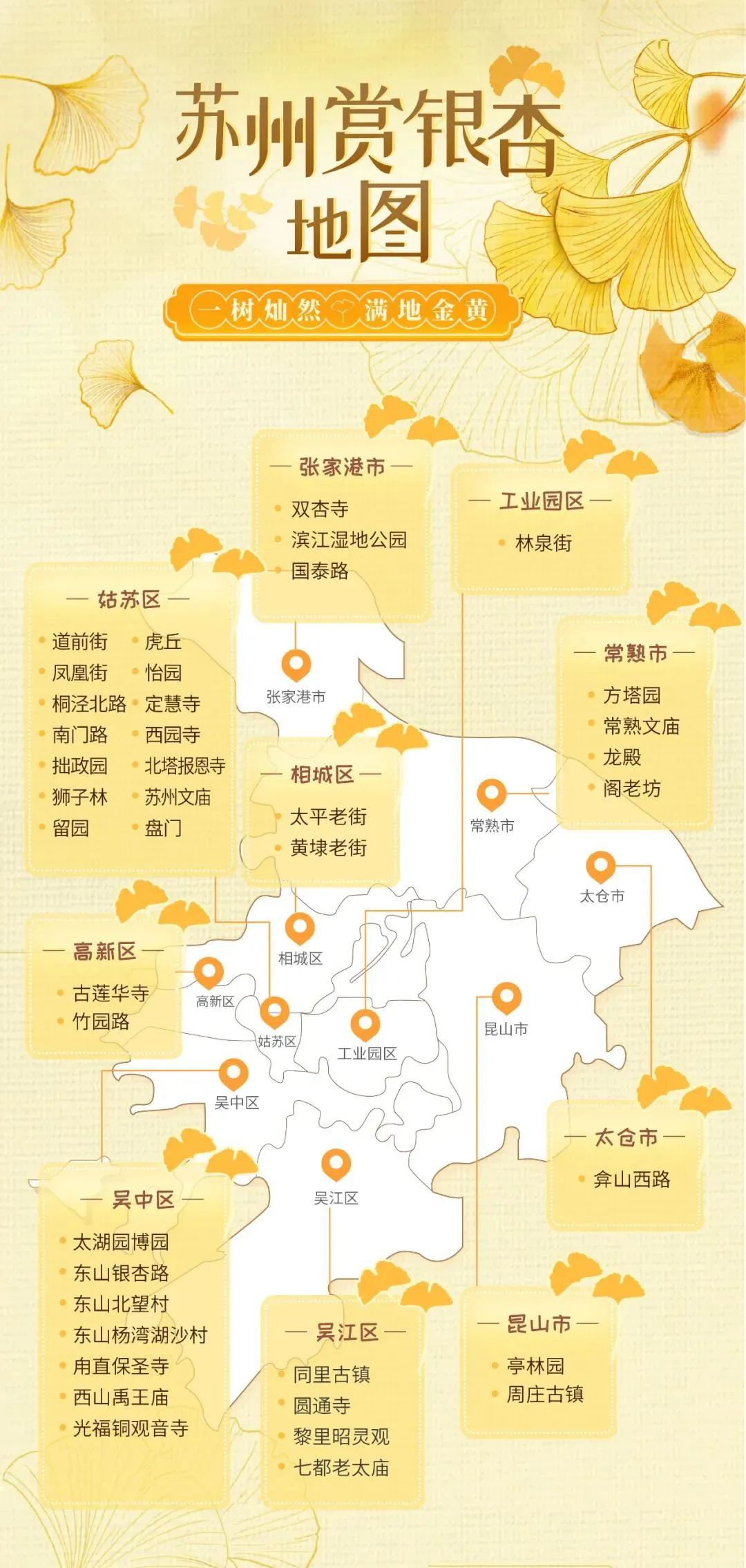 苏州看银杏的地方