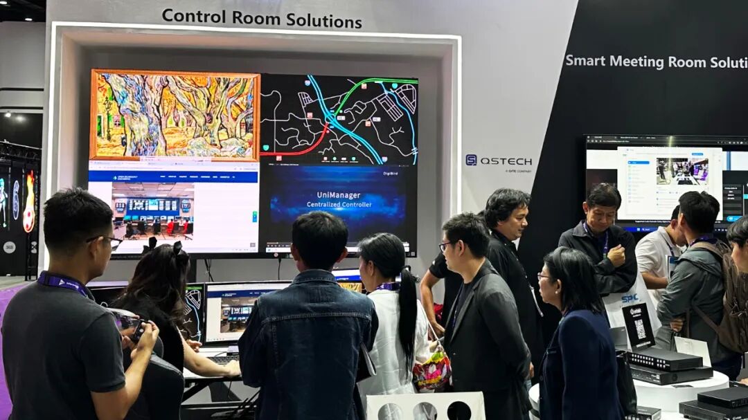 InfoComm Asia 2025泰国展，青松光电 LED 折叠一体机引关注