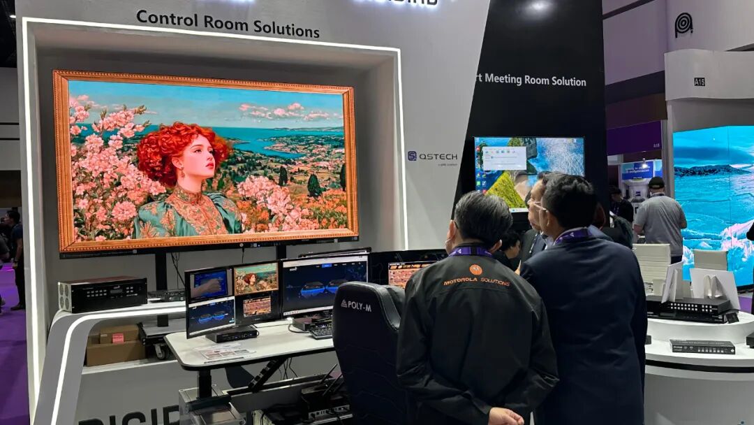 InfoComm Asia 2025泰国展，青松光电 LED 折叠一体机引关注