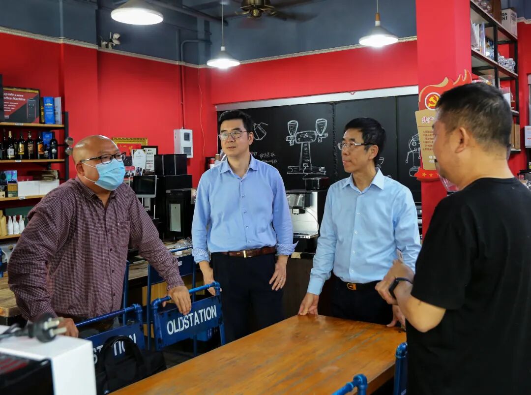 越南驻广州总领事馆一行访问金达咖啡饮品城