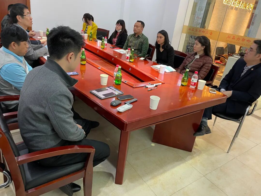 印度尼西亚驻广州总领事馆一行访问金达咖啡饮品城