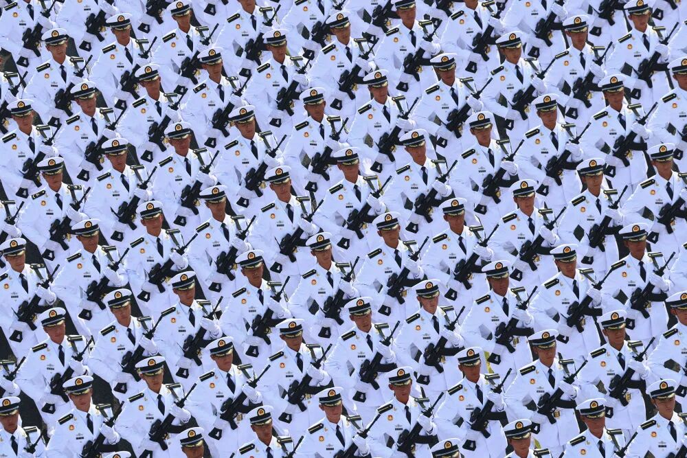 九三阅兵高清大图