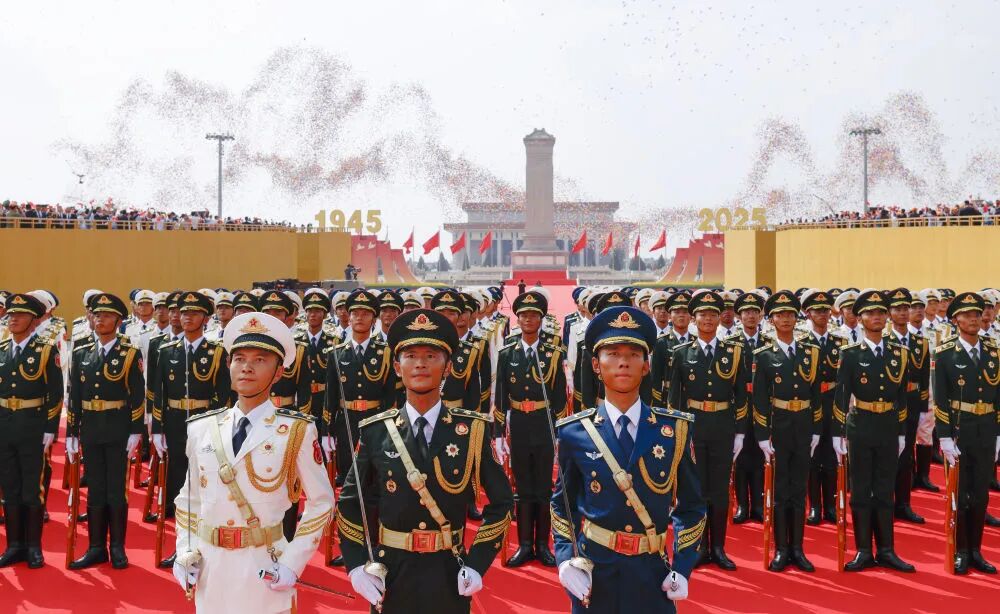 九三阅兵高清大图