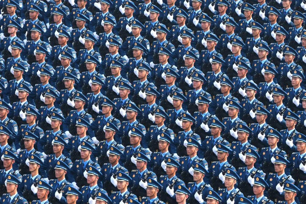 九三阅兵高清大图