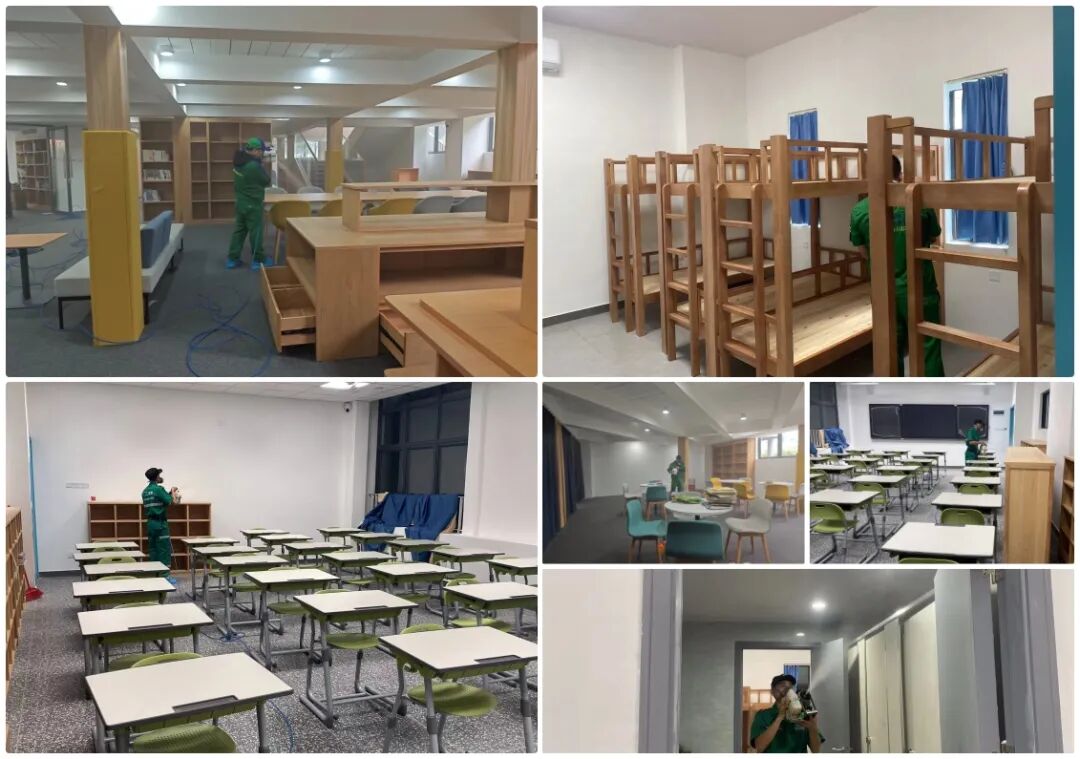 优吸环保中国总部——大型校园施工案例(工装节选)