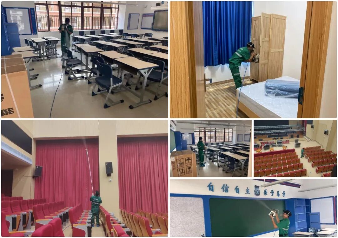 优吸环保中国总部——大型校园施工案例(工装节选)