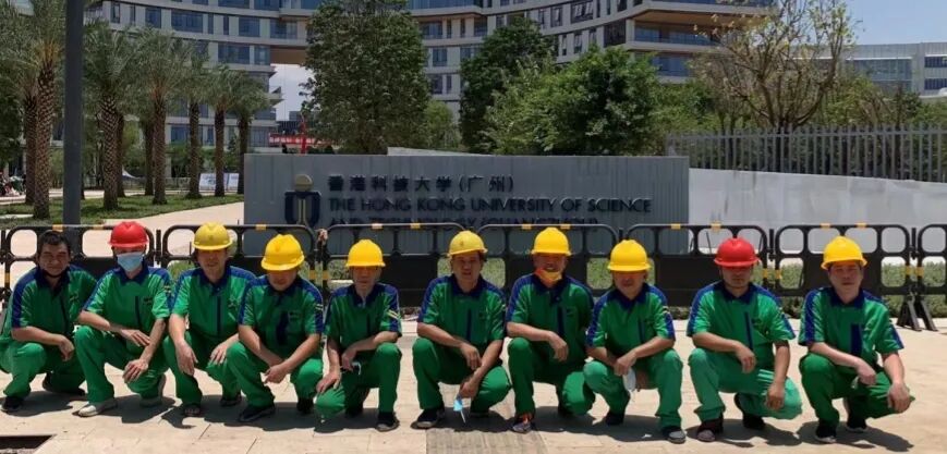 优吸环保中国总部——大型校园施工案例(工装节选)