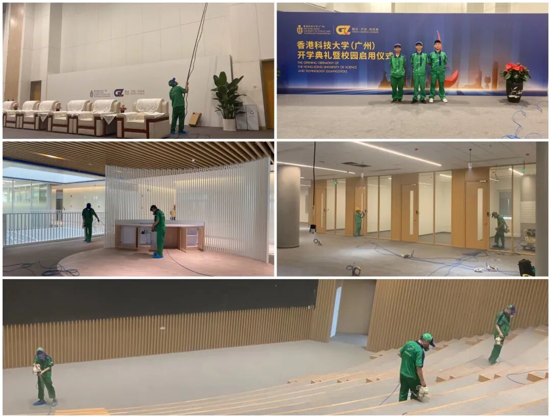 优吸环保中国总部——大型校园施工案例(工装节选)