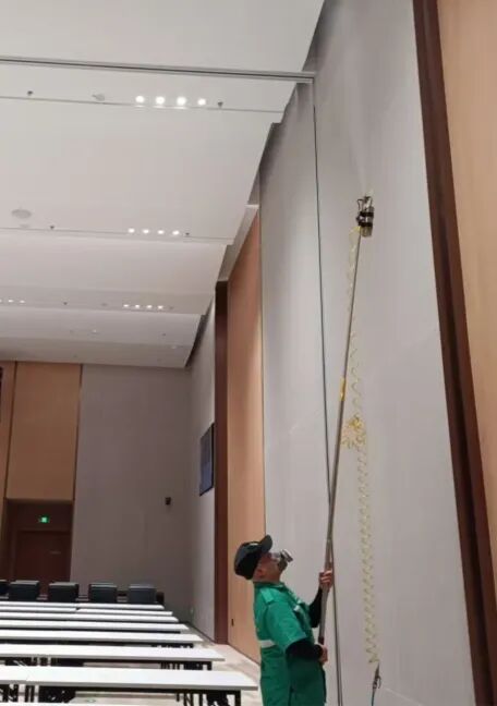 优吸环保实力呈现！【广交会大厦】除甲醛大型工程，筑就除甲醛工程新典范！