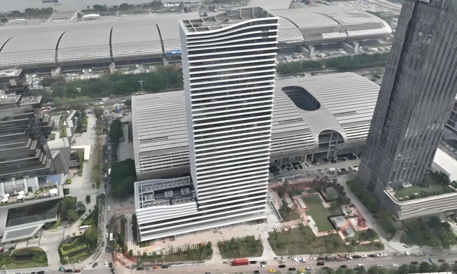 优吸环保实力呈现！【广交会大厦】除甲醛大型工程，筑就除甲醛工程新典范！